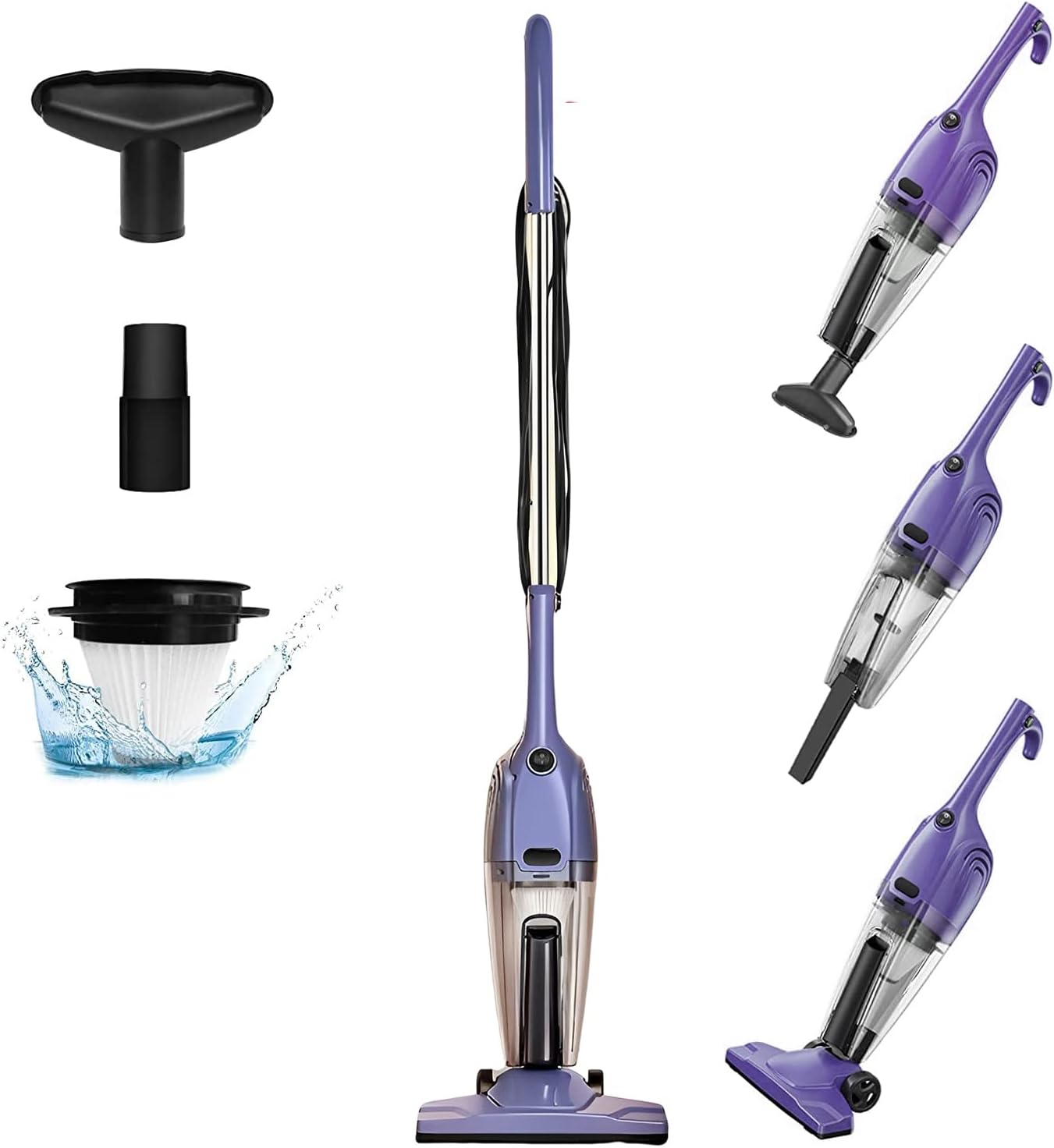 Aspiradora de Mano 17500Pa Aspiradora Portátil