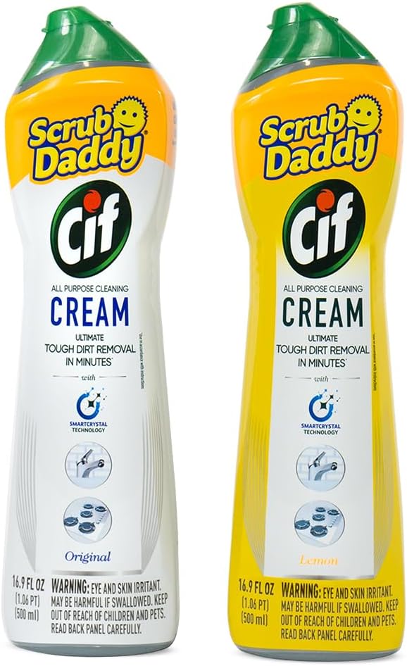 Scrub Daddy Kit Cif Lemon Y Original 2 Piezas