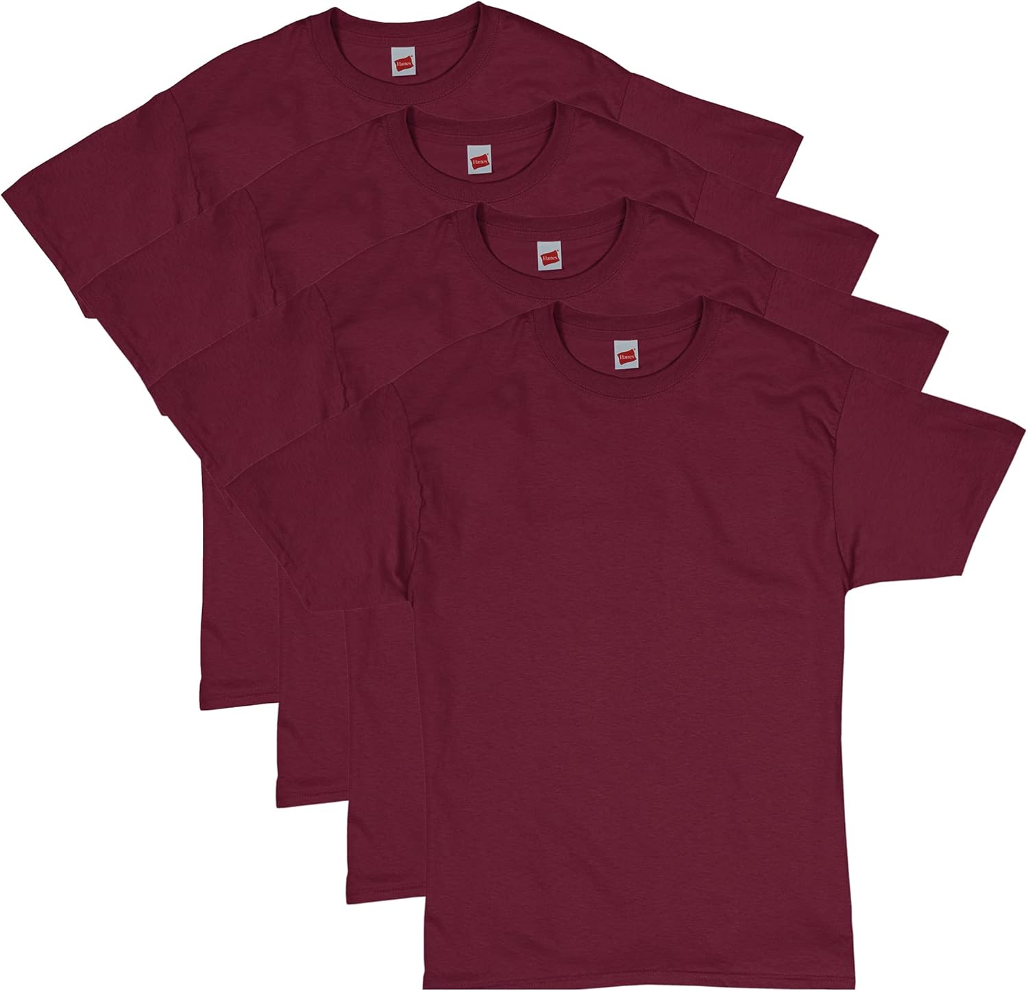 Hanes Men’s Comfortsoft T-Shirt (Pack Of 4) talla xxl