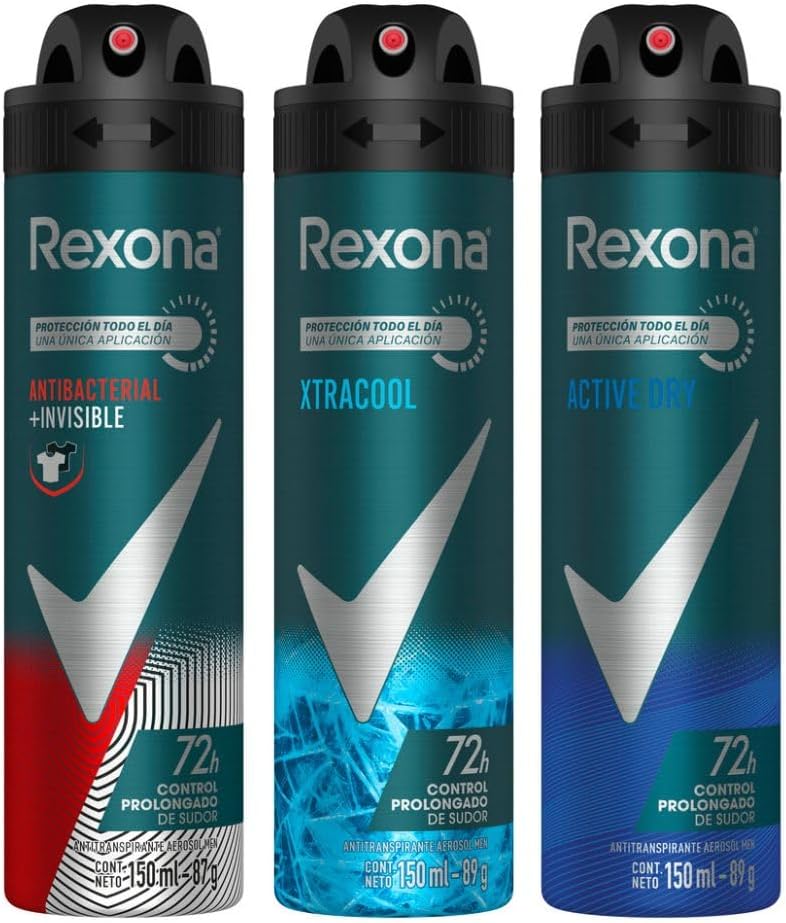 Kit 3 Desodorantes Antitranspirantes