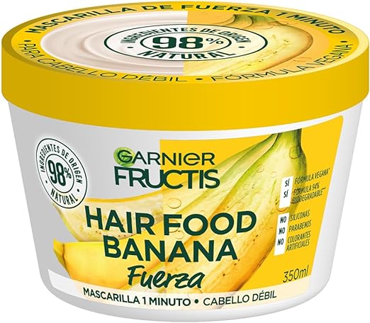 Garnier Fructis Hair Food Banana Mascarilla
