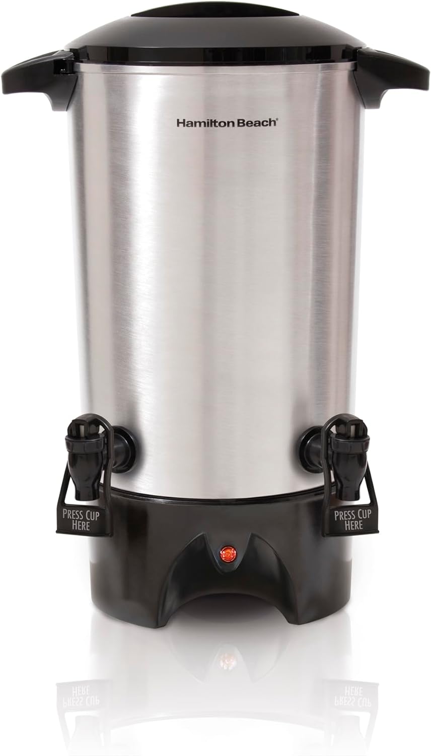 Hamilton Beach Cafetera de Urna con 2 Dispensadores