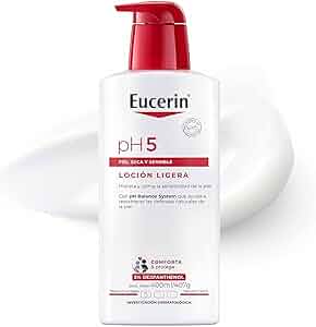 Eucerin pH5 Loción Hidratante para Piel Seca y Sensible – 1 x 400 ml