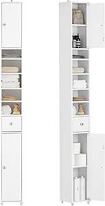 SoBuy BZR34-W Armario de Baño