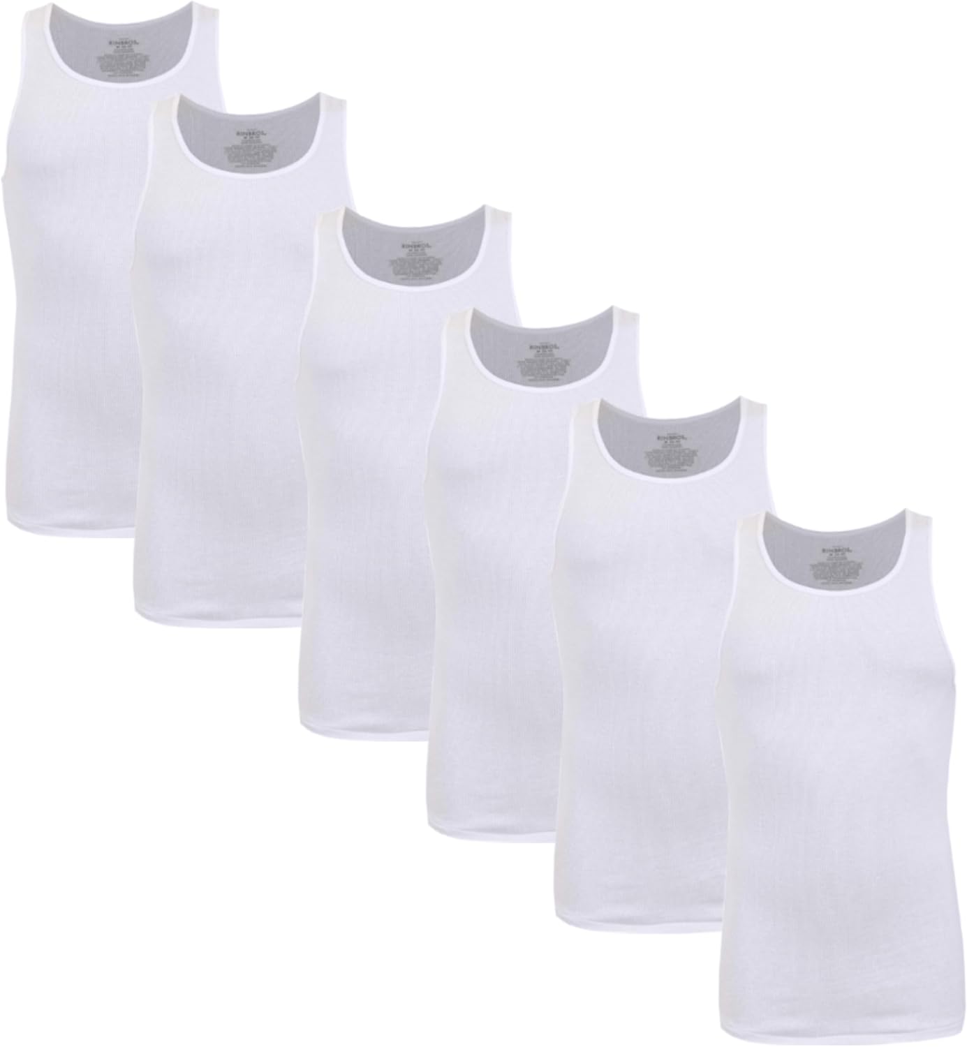 Rinbros Caballero Camiseta ATLÉTICA,  6Piezas