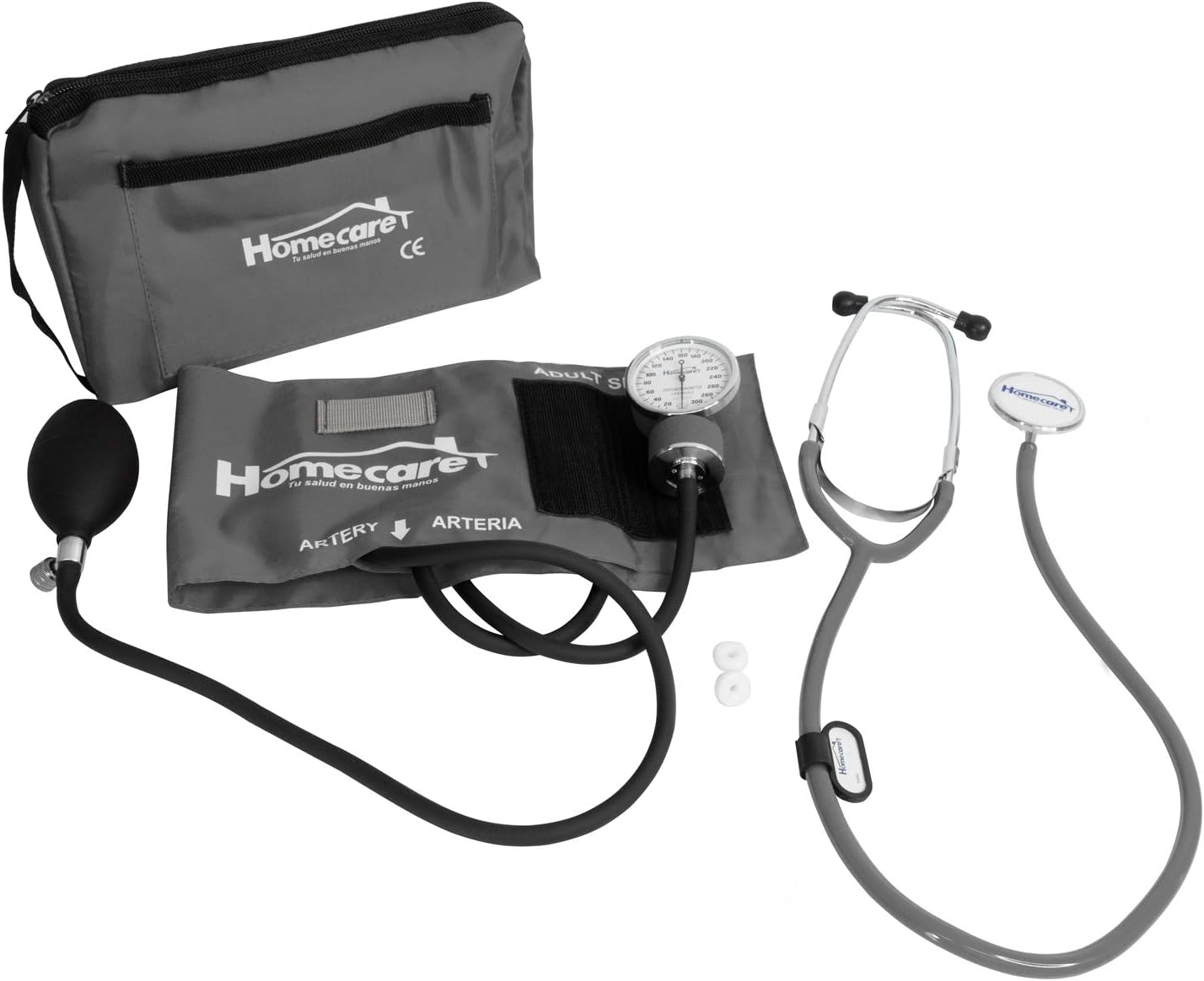 Homecare Kit de Baumanómetro con Estetoscopio Profesional
