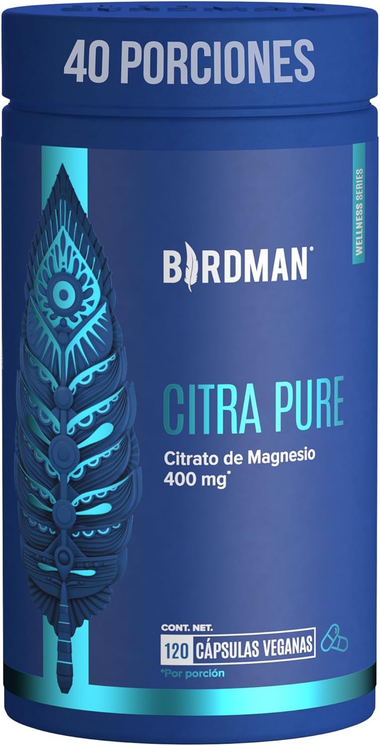 Birdman Citrato de Magnesio 400 mg