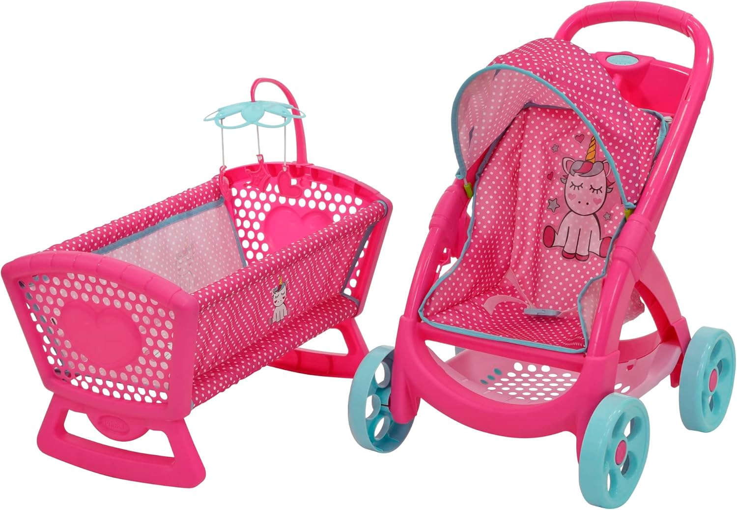 Prinsel Carriolita Sweet Unicornio, Rosa