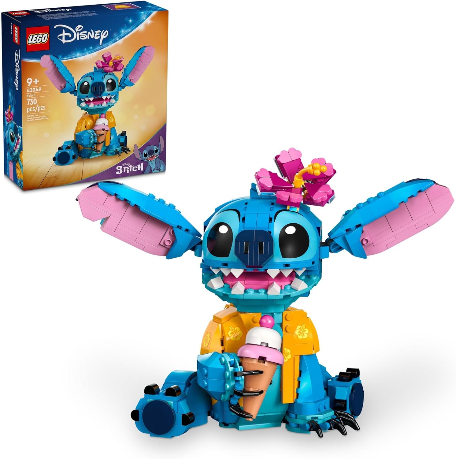 LEGO, Disney Stitch Juego de Juguete construible