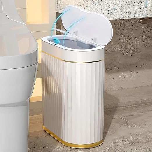 VIOPY – Cubo De Basura Automático Con Sensor Para Baño，7L