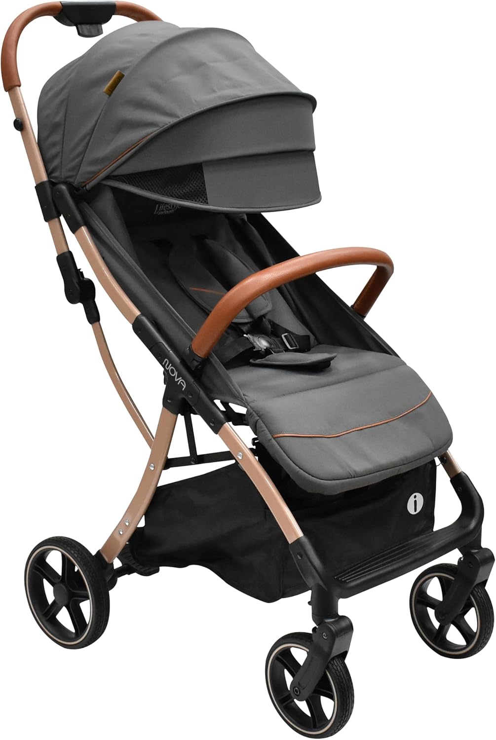 INFANTI | Carriola para Bebe Nova Gris Lifestyle