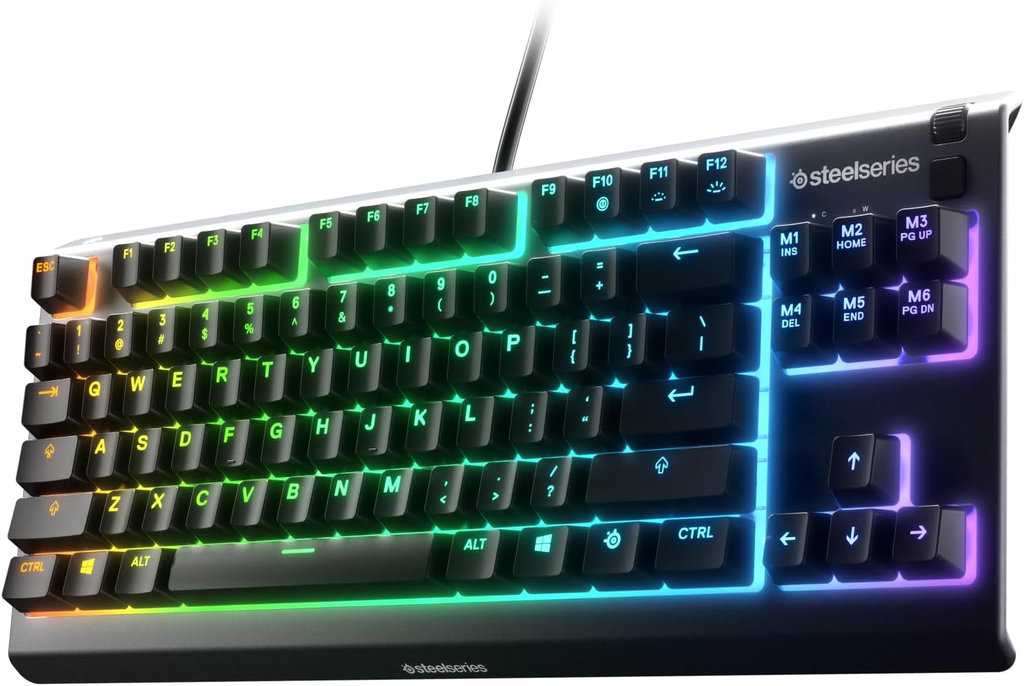 SteelSeries – Teclado para juegos Apex 3 TKL RGB