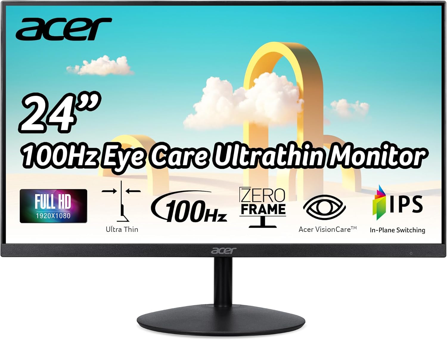 Acer Monitor SB242Y EBI 23.8″ FHD (1920 x 1080)