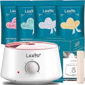 LKKRO Kit de Depilación con Cera