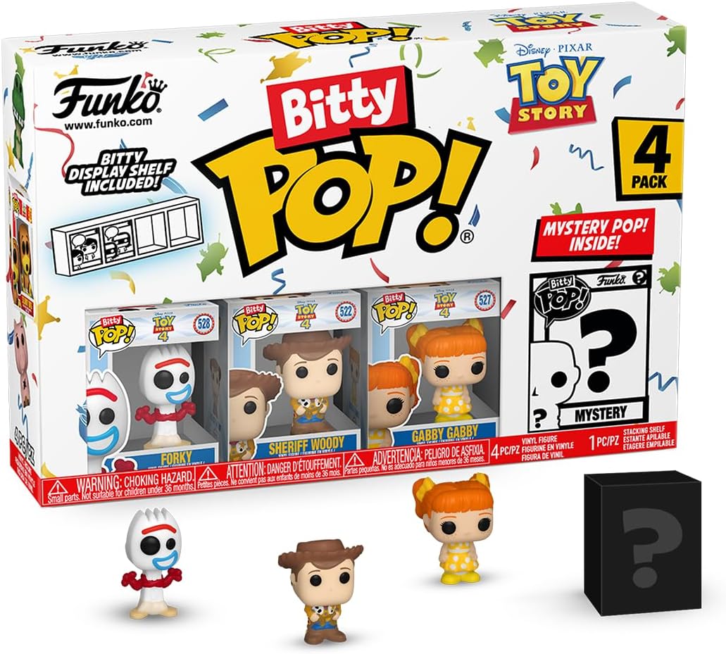 Funko Bitty Pop!: Toy Story Mini Collectible Toys 4-Pack – Forky