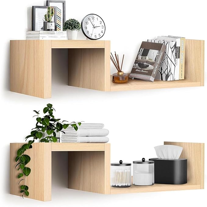 Repisas Flotantes:Kit 2 Repisas Flotantes