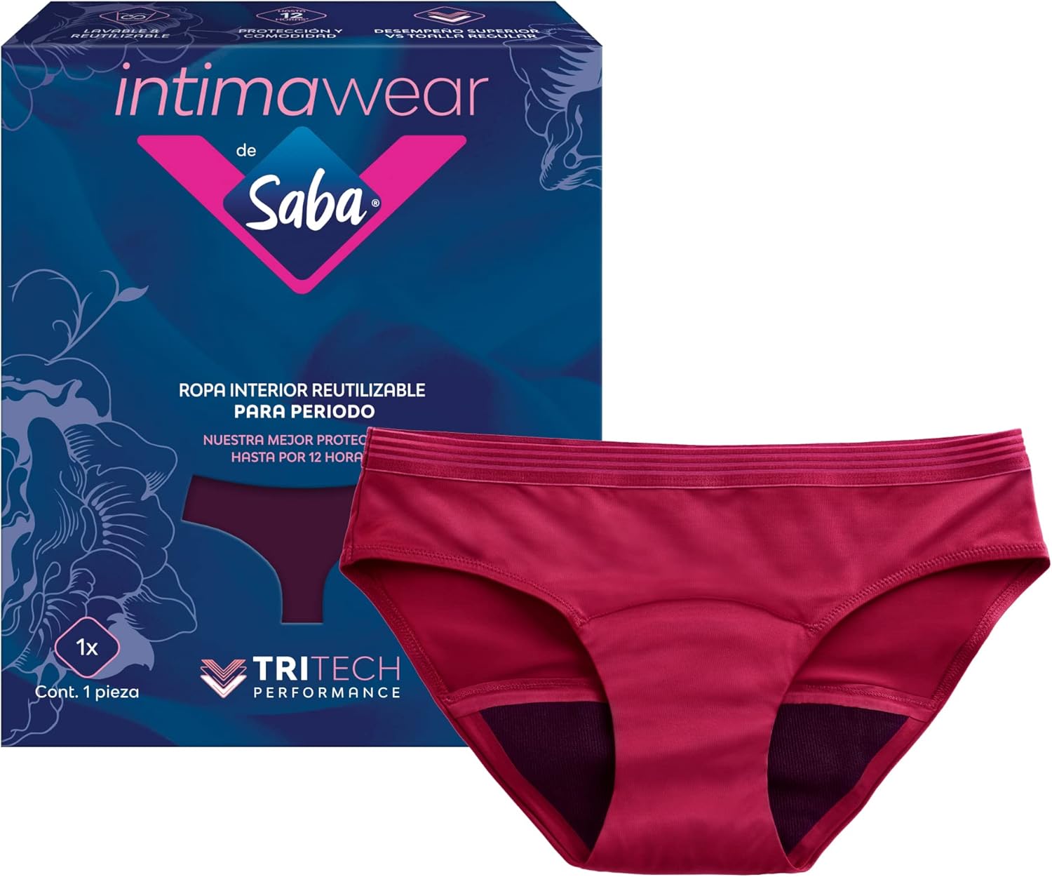 SABA Ropa Interior intimawear para periodo Bikini