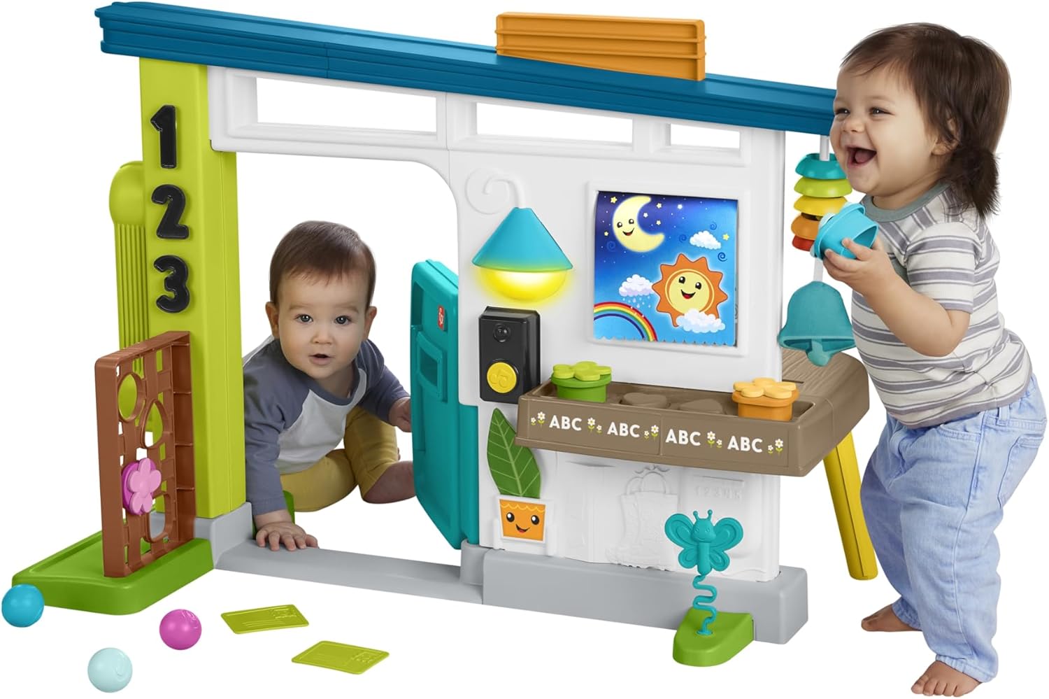 Fisher-Price Ríe y Aprende Juguete para Bebés Casa Deluxe