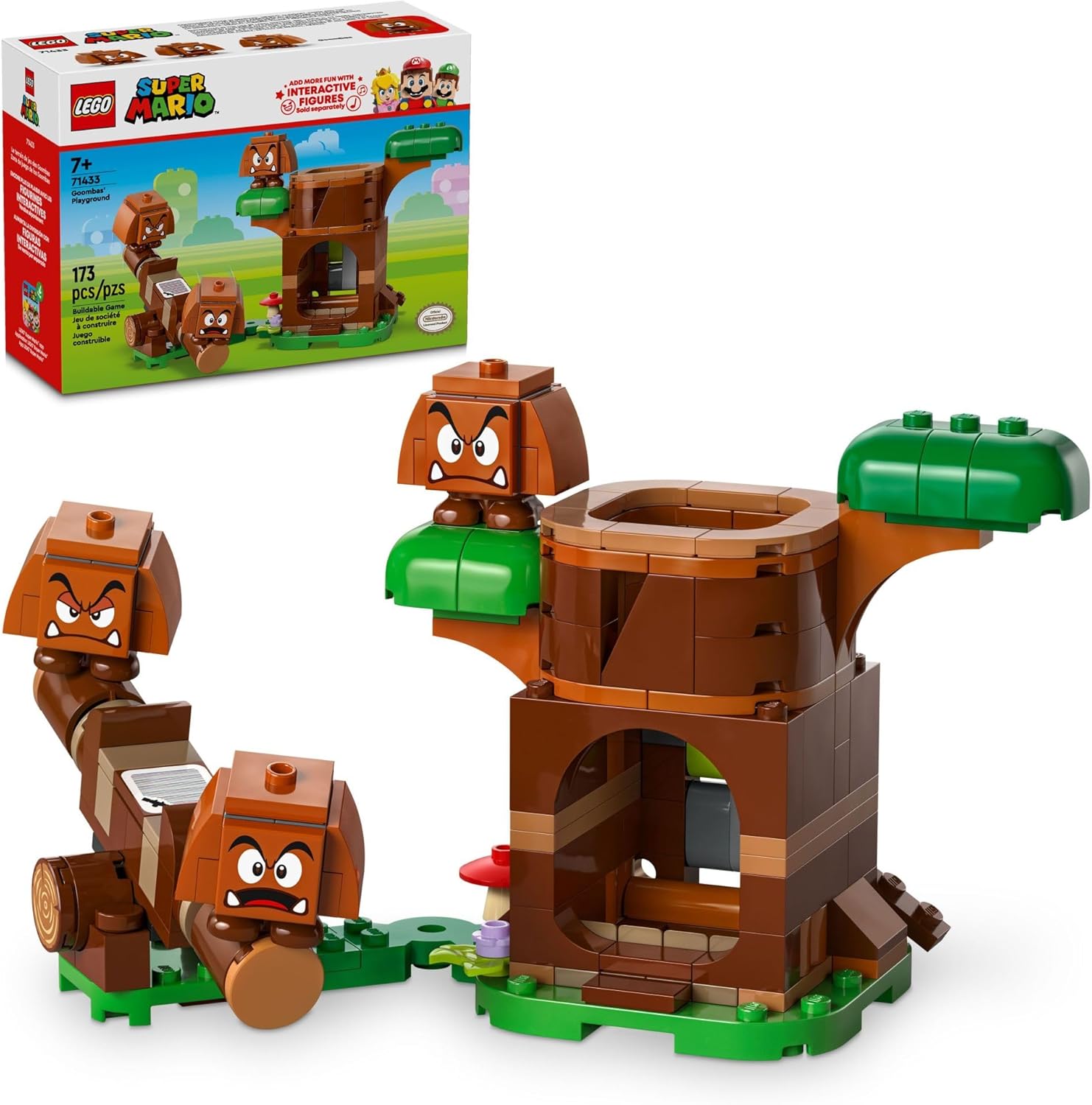 LEGO® Super Mario™ Zona de Juego de los Goombas Set Coleccionable de Nintendo®