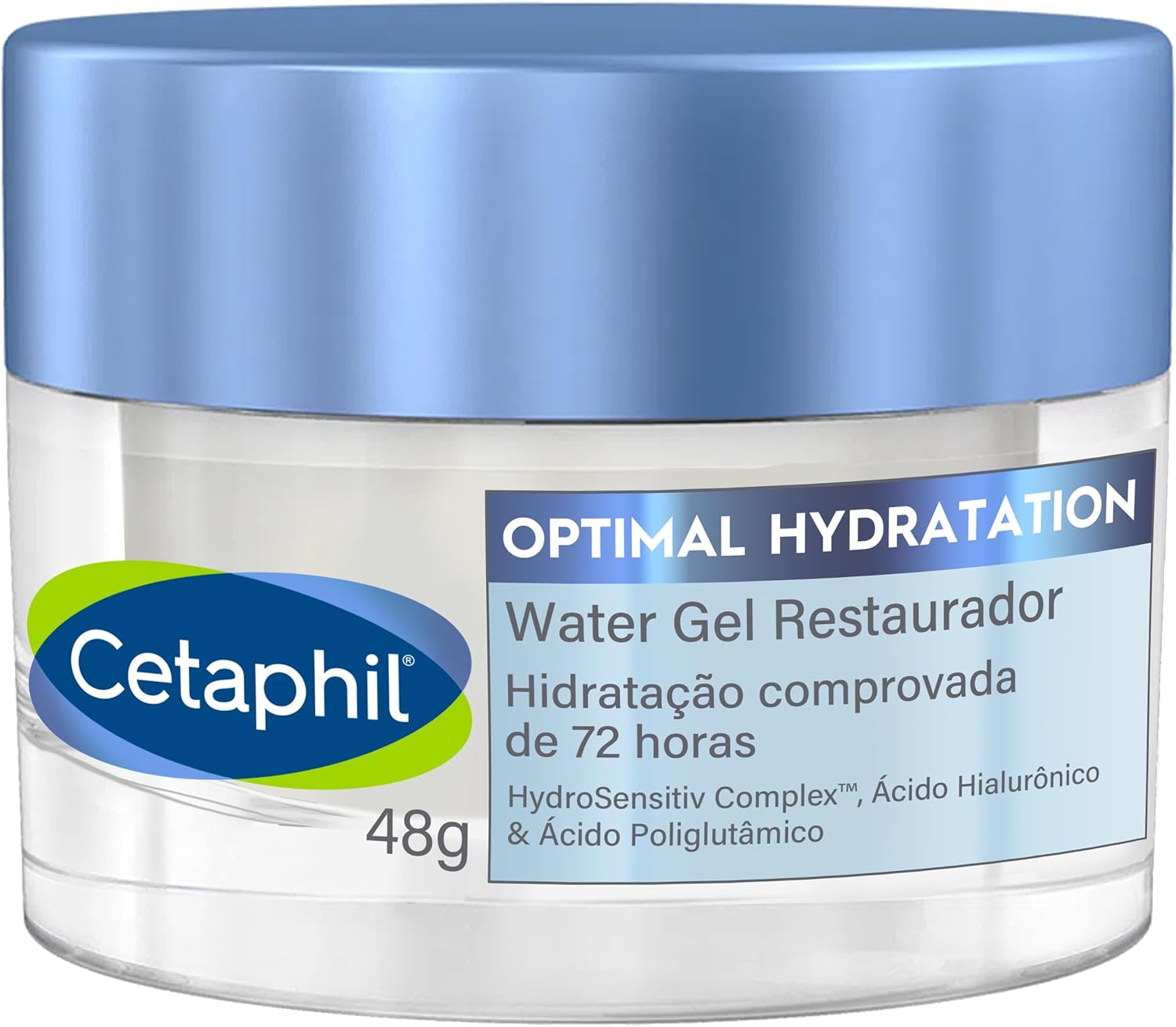 CETAPHIL OPTIMAL HYDRATION WATER GEL 48gr 72 hrs