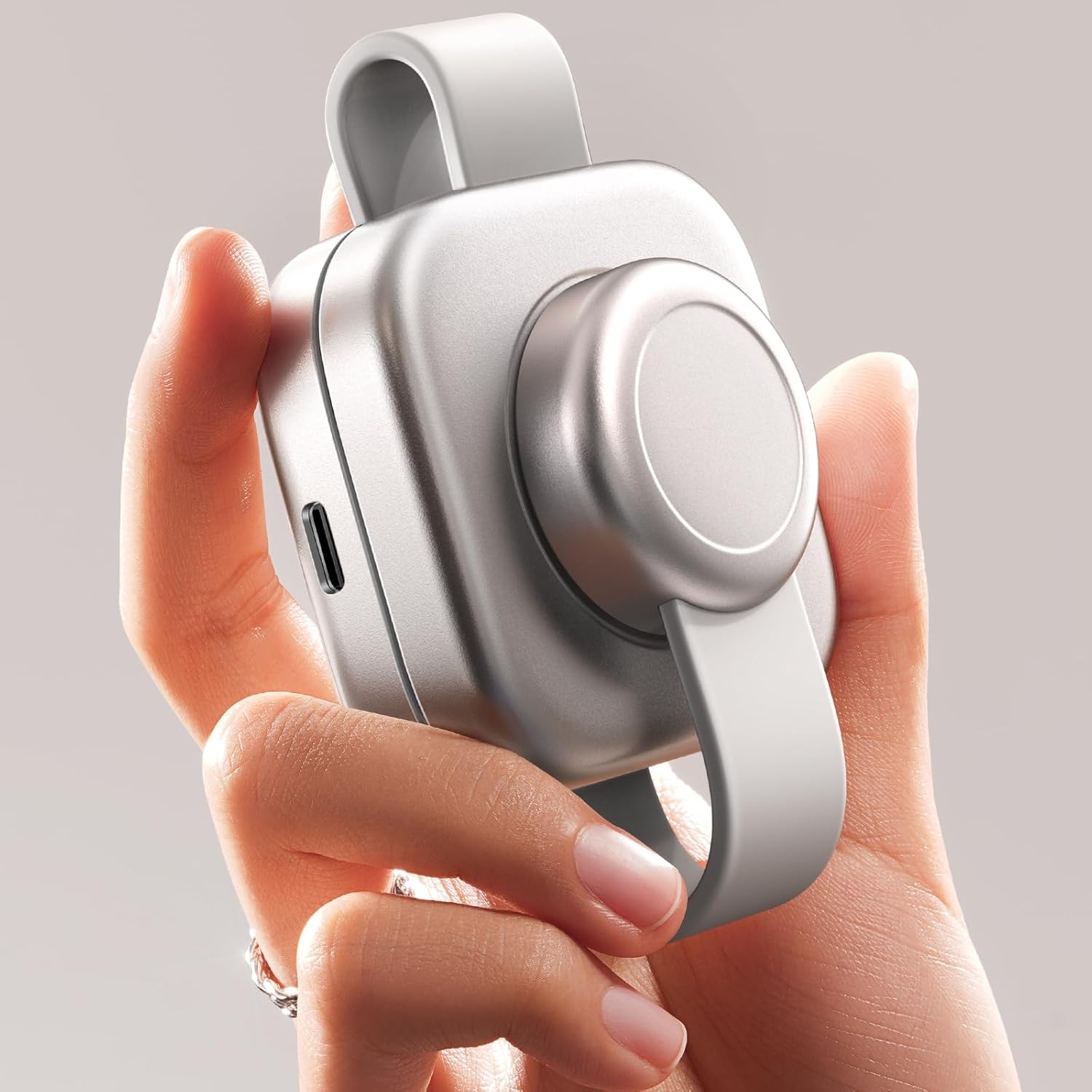 LISEN 20.5W Cargador Inalámbrico Plegable Magnética 3 en 1