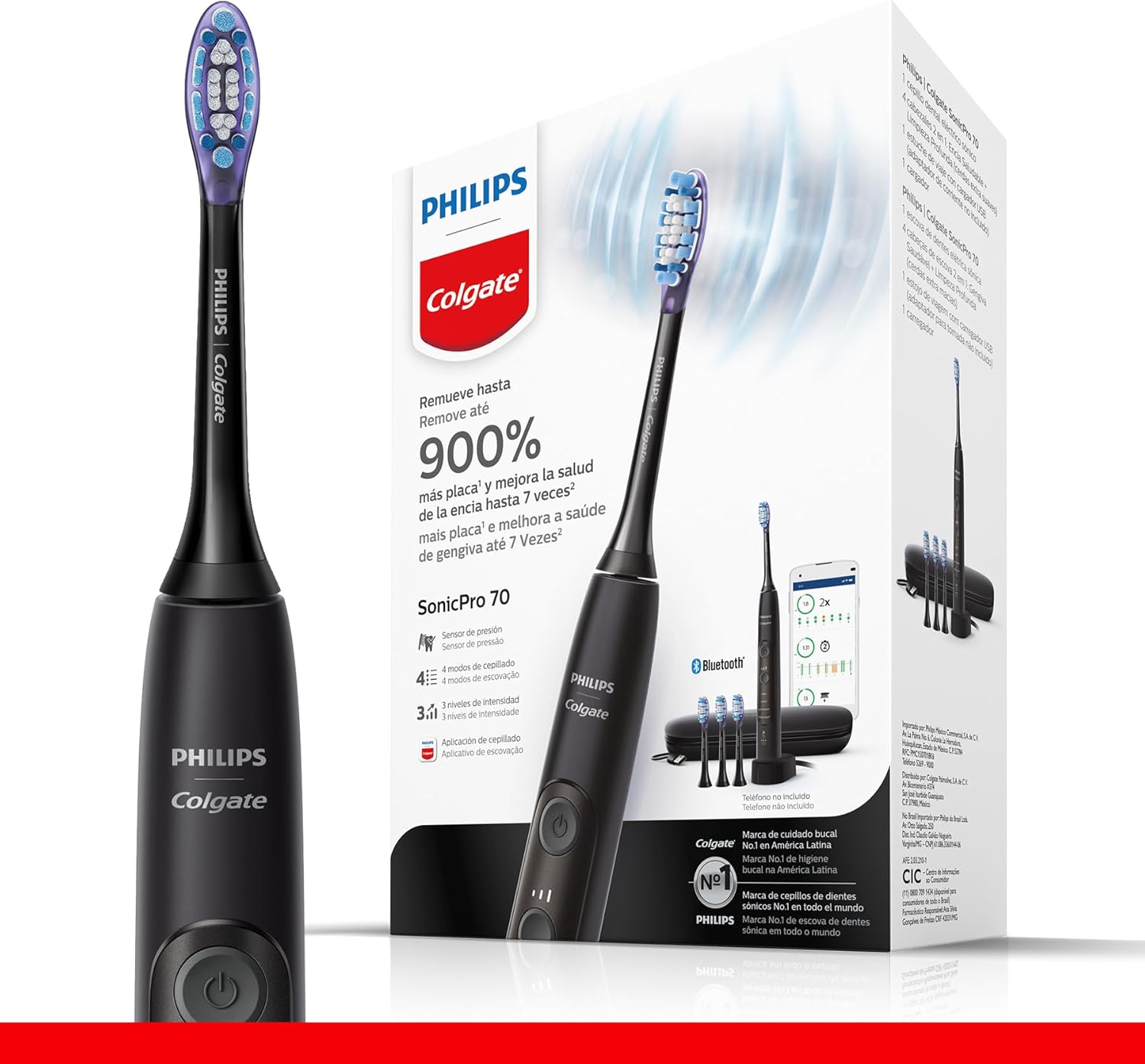 Philips Colgate Cepillo Dental Eléctrico SonicPro 70