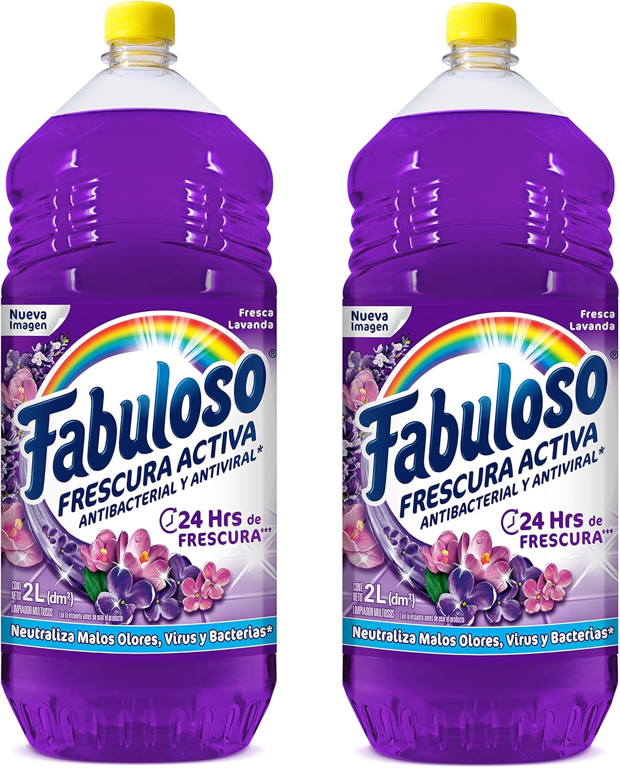 Fabuloso Limpiador Multiusos Líquido Frescura Activa Lavanda 4 L.