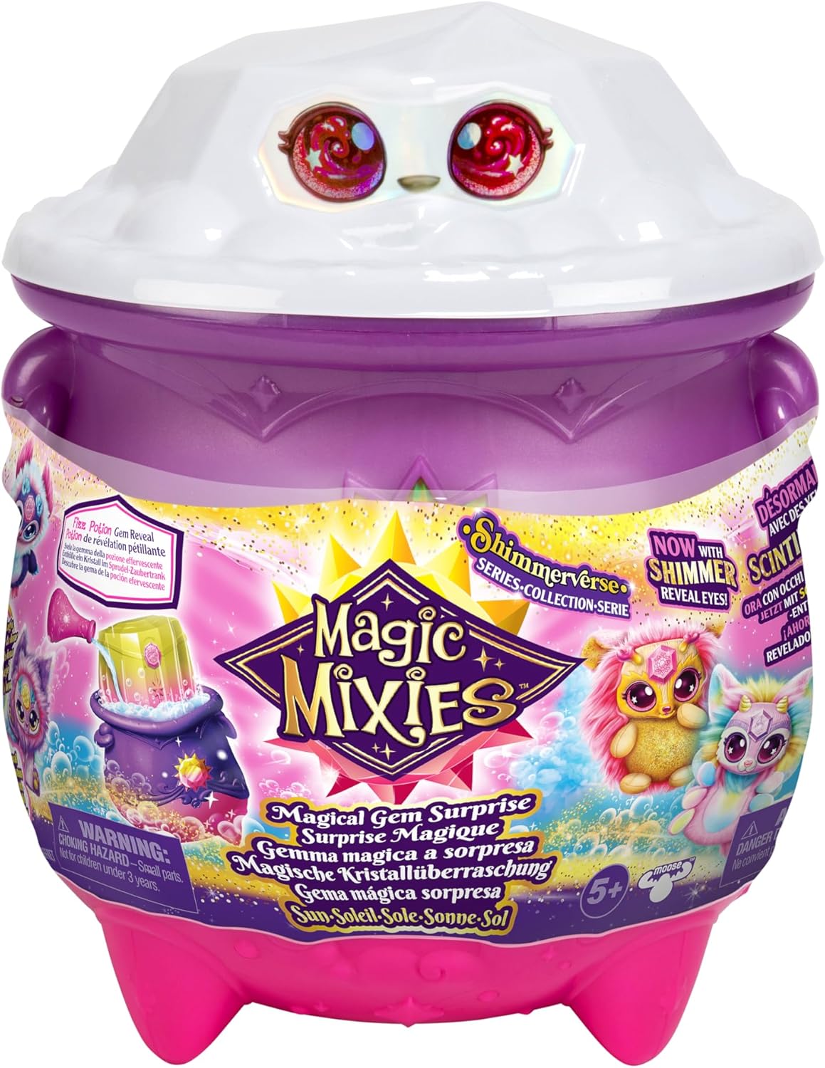 Magic Mixies Magical Gem Sorpresa Caldero Sol