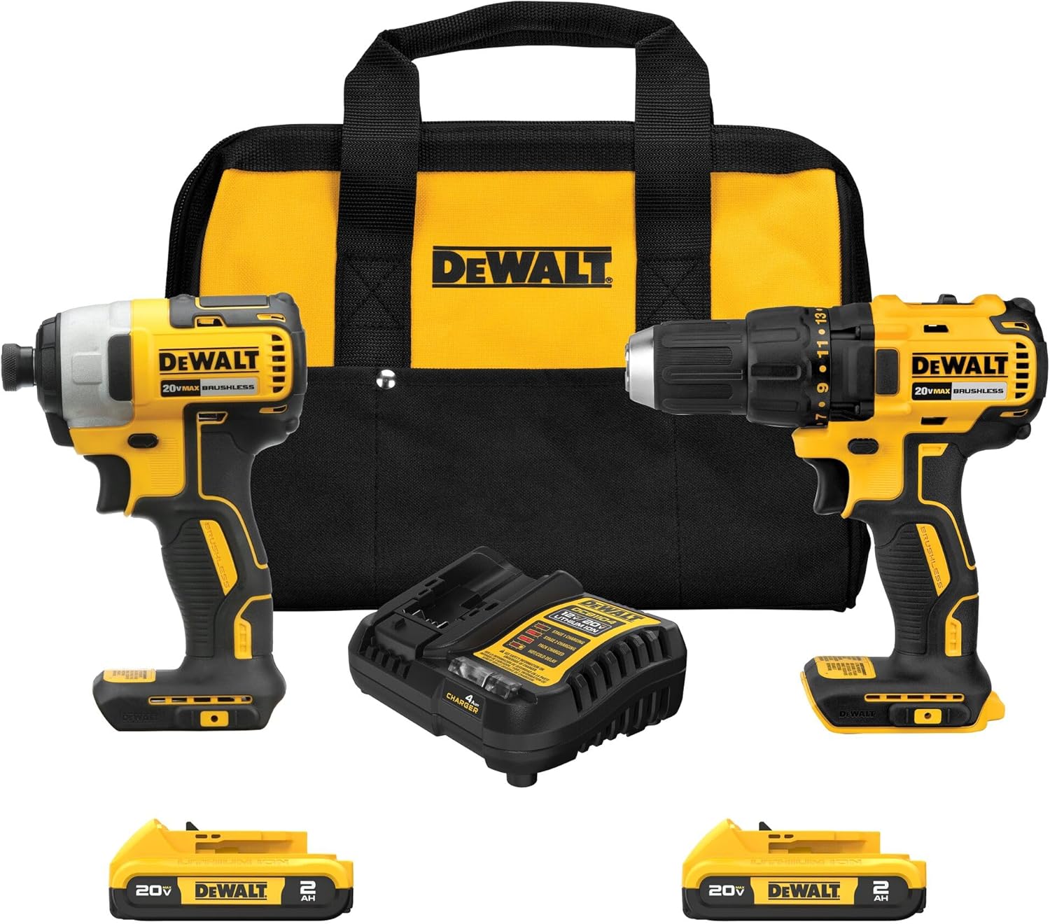 DEWALT – Taladro inalámbrico de 20 V MAX
