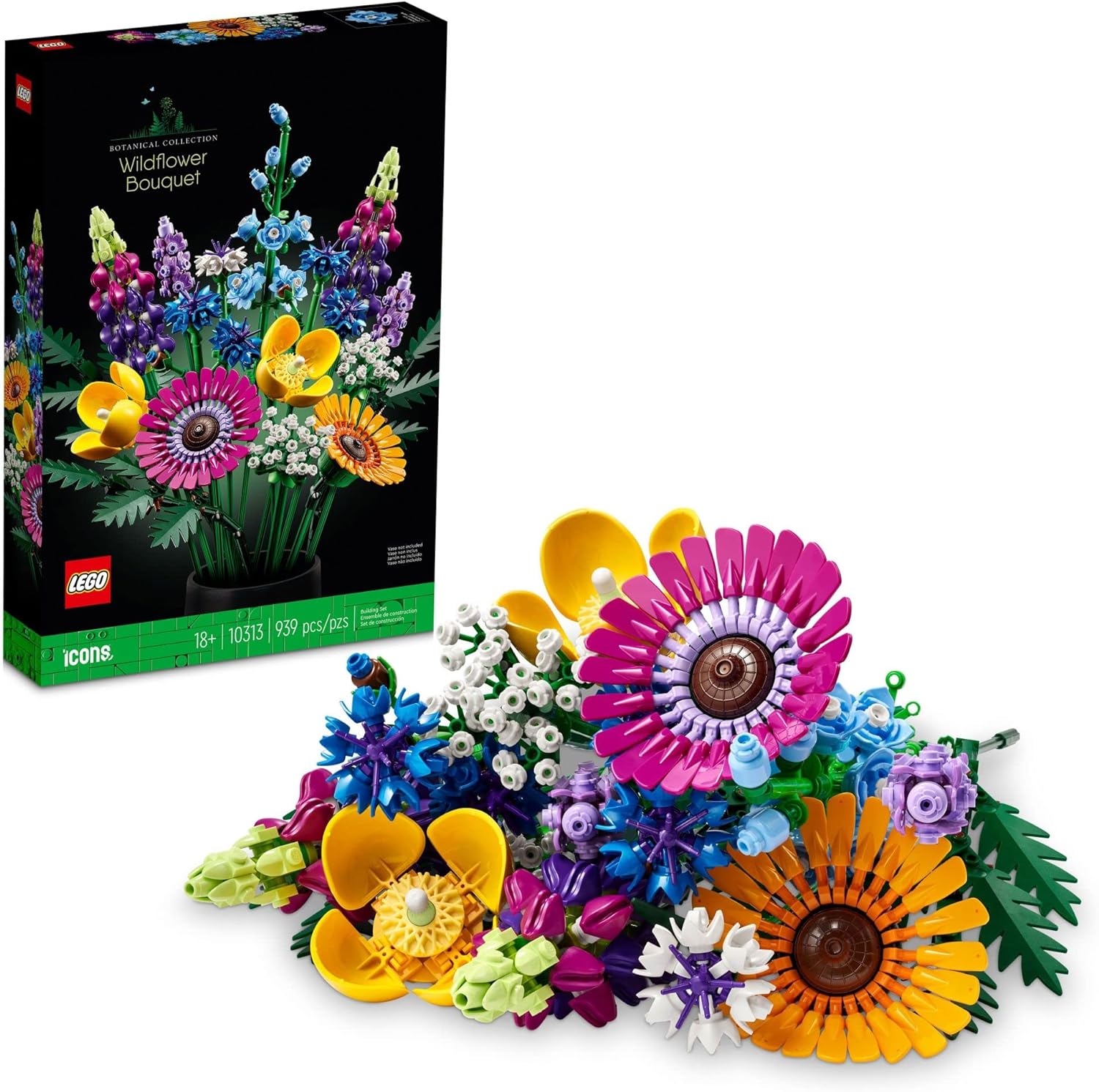 LEGO Icons  Ramo de Flores Silvestres