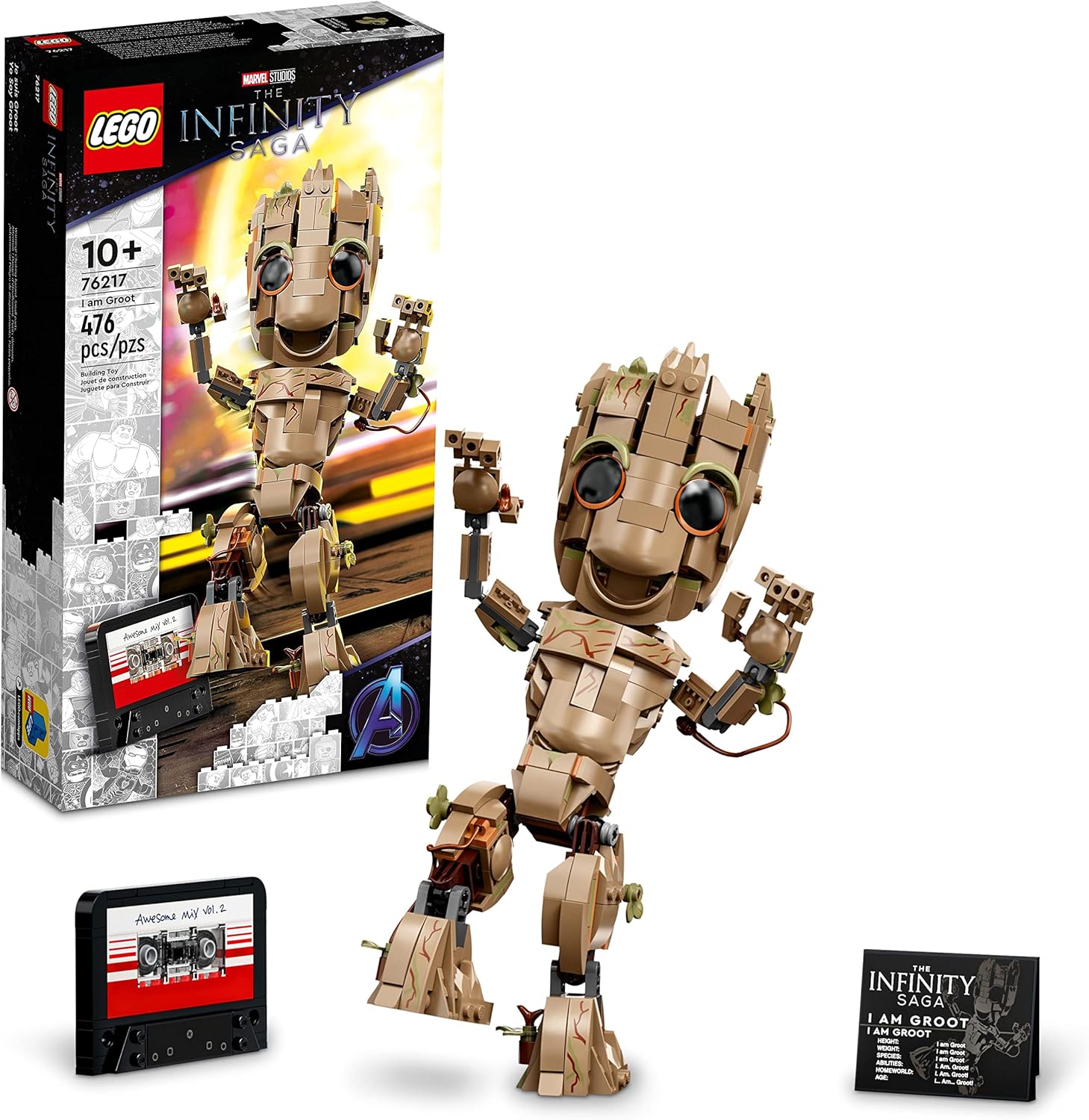 Lego Marvel 76217, Yo Soy Groot