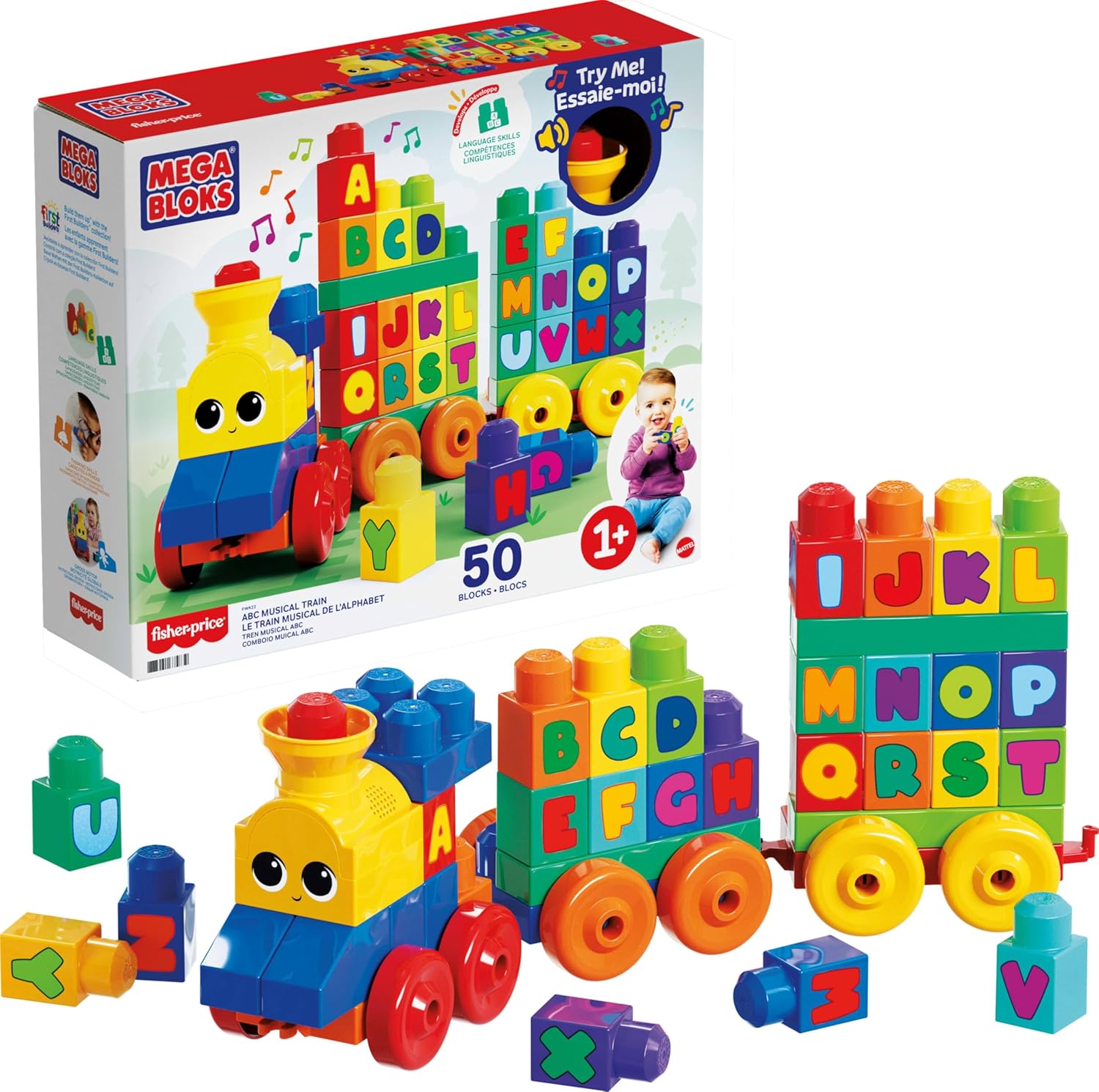 Mega Bloks, ABC Tren de Aprendizaje