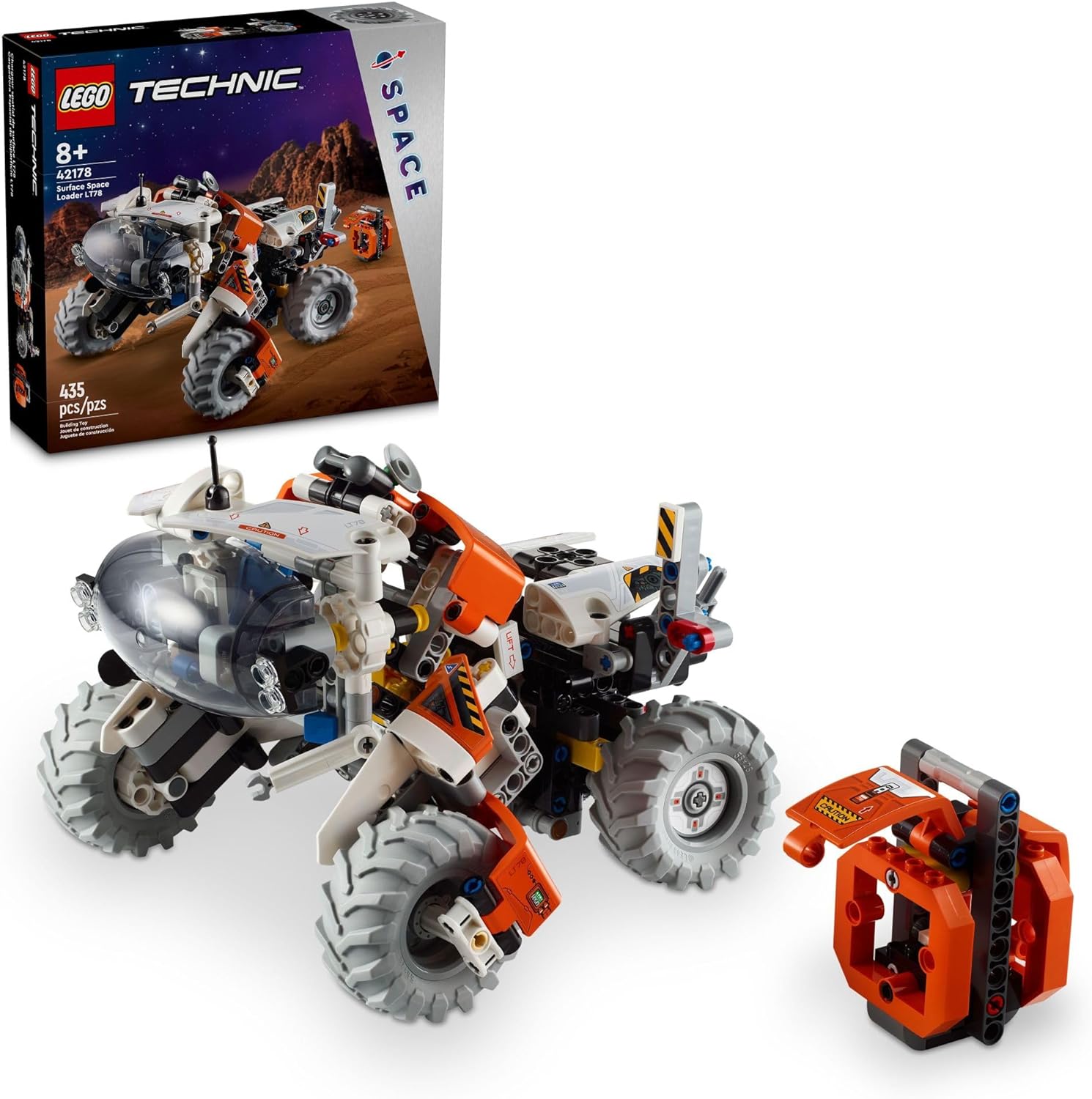 LEGO Technic Cargadora Espacial de Superficie LT78 Set para Jugar a Explorar 42178
