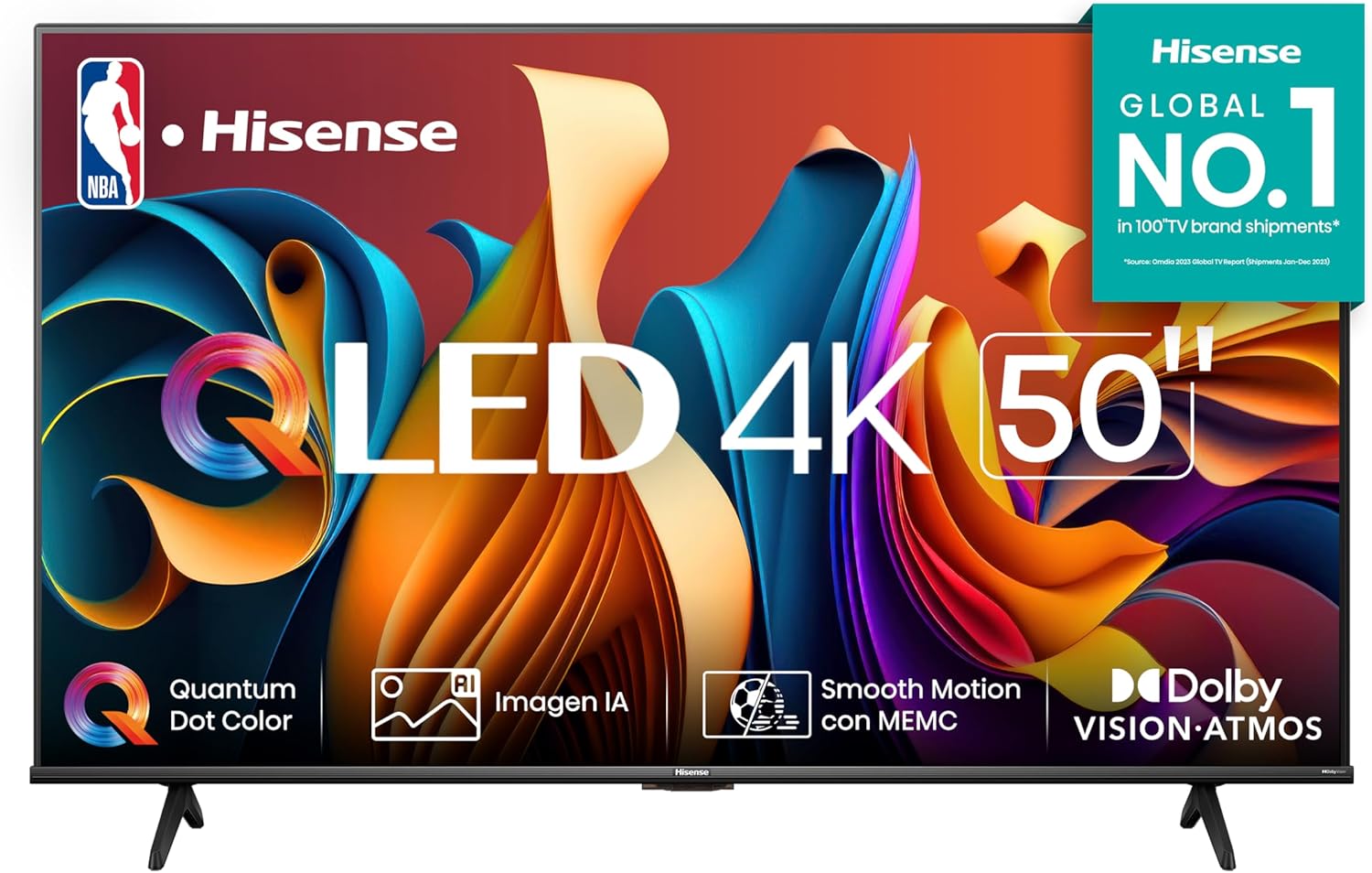 Hisense Pantalla QLED de 50