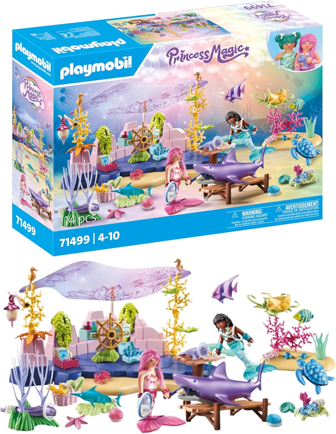 Playmobil 71499 Sirena Cuidado de Animales