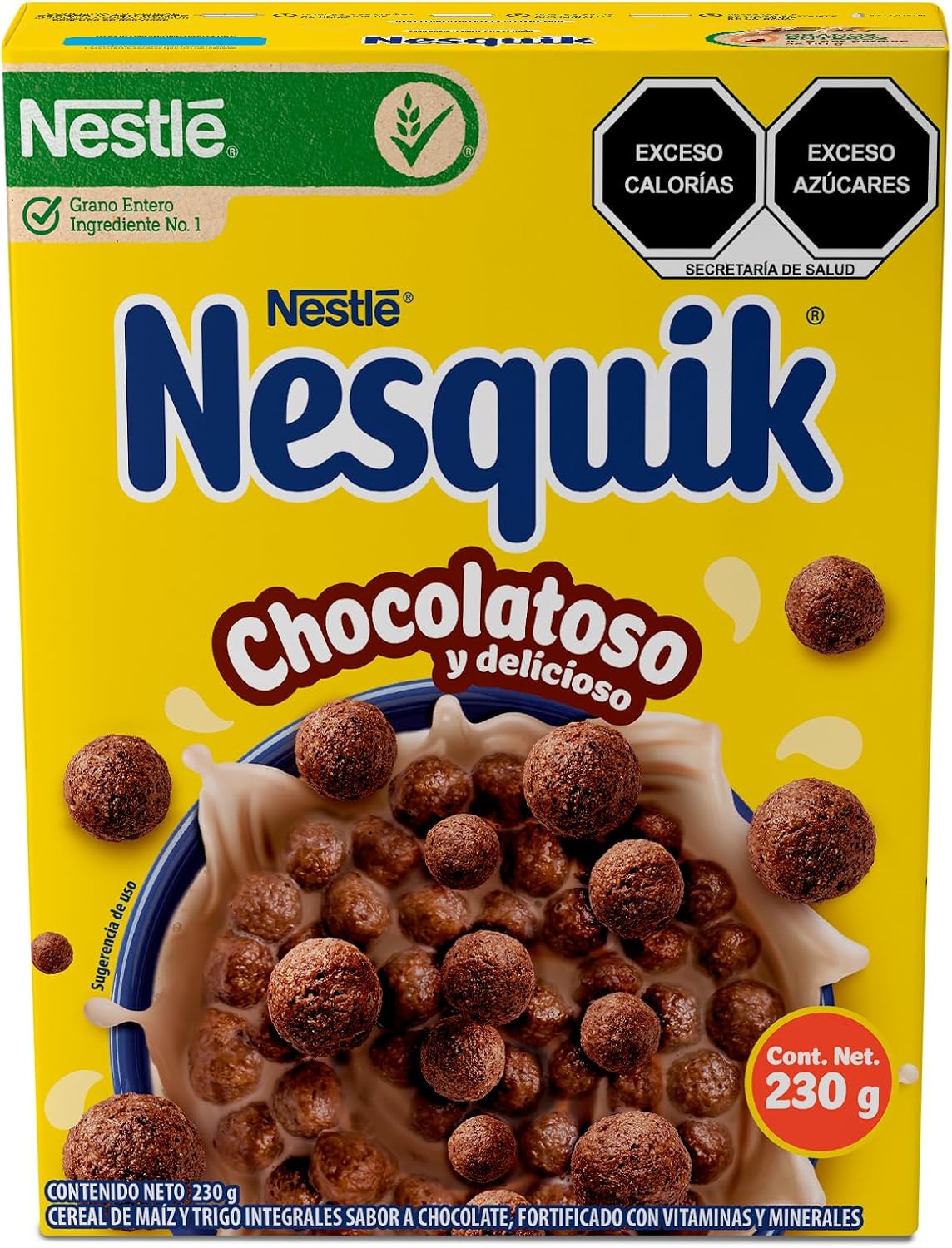 Nestlé Cereal Nesquik Sabor Chocolate 230g