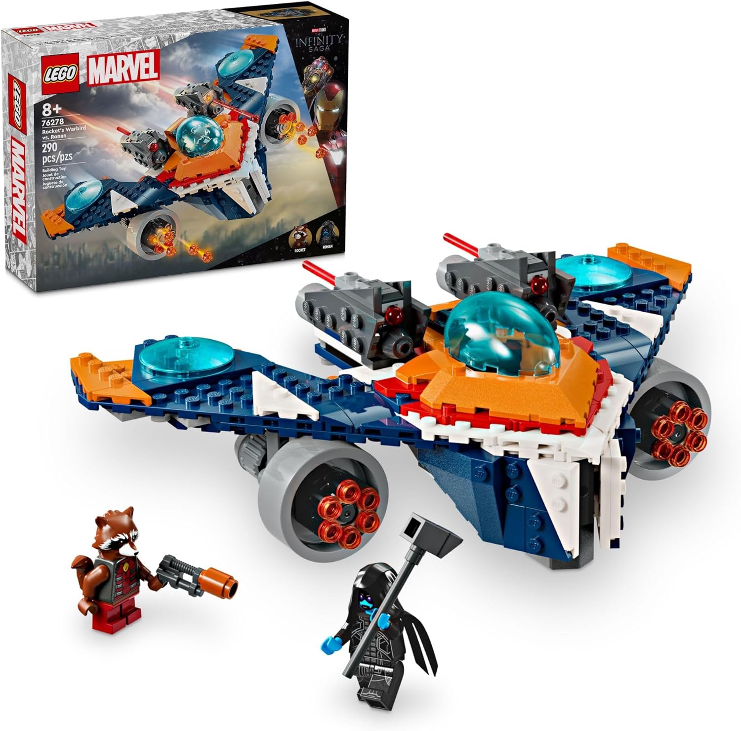 LEGO Marvel Warbird de Rocket vs
