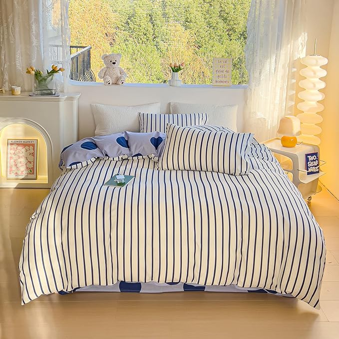 Juego de ropa de cama con 2 fundas de almohada