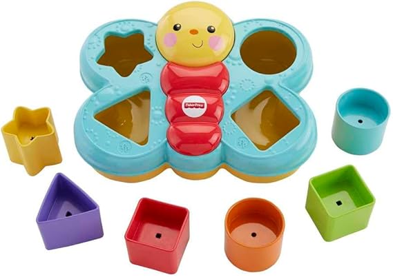 Fisher-Price Juguete para Bebés Mariposa De Bloques