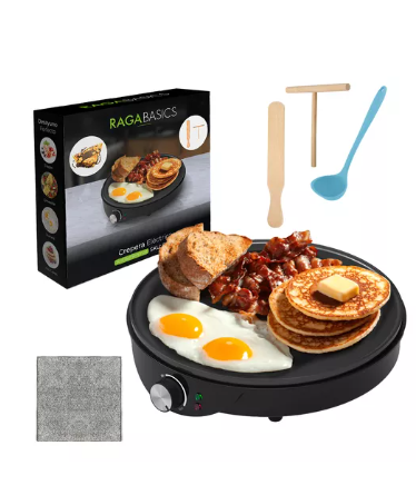 Mercado libre: Crepera Eléctrica Antiadherente 30cm Premium Nonstick Color Negro