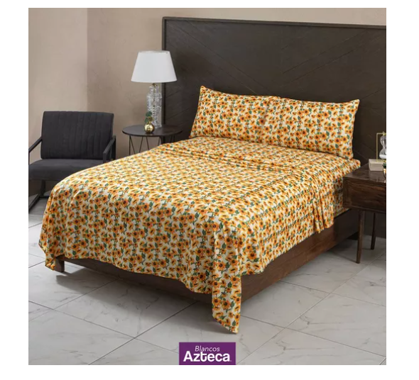 Mercado libre: Sábanas Matrimoniales Microfibra Estampado
