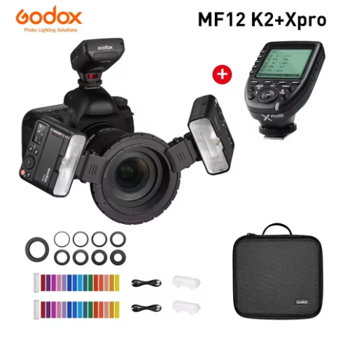 Aliexpress: Godox MF12 K2 Macro Flash Speedlite 2,4G