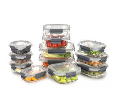 MERCADO LIBRE: Contenedores Tóper De Vidrio Herméticos, 12 Piezas
