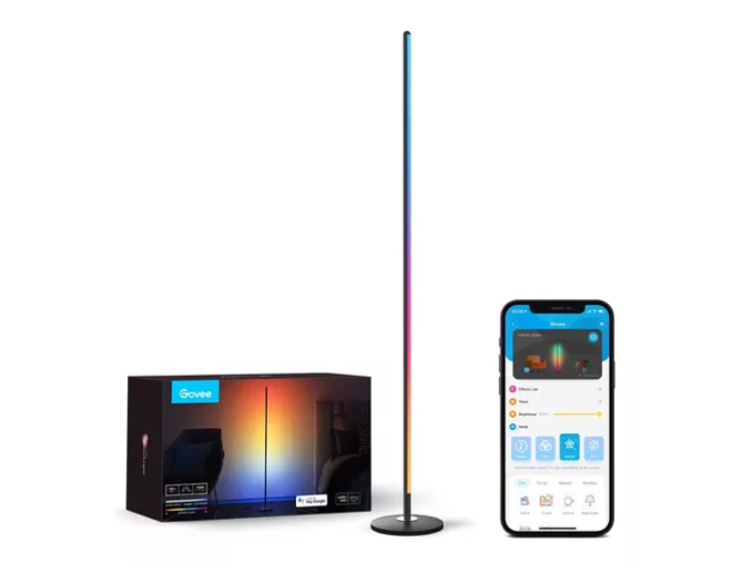 MERCADO LIBRE:  Lámpara De Piso Control Por Voz