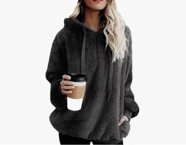 MERCADO LIBRE: Sudadera afelpada para Mujer