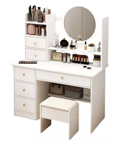 MERCADO LIBRE: Tocador Multifuncional Con Espejo Led