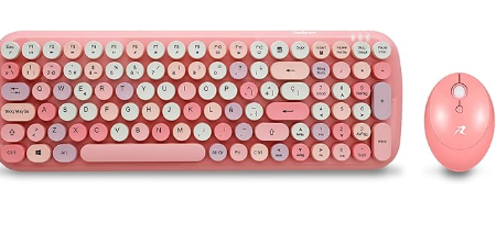 Redlemon Teclado y Mouse Inalámbrico