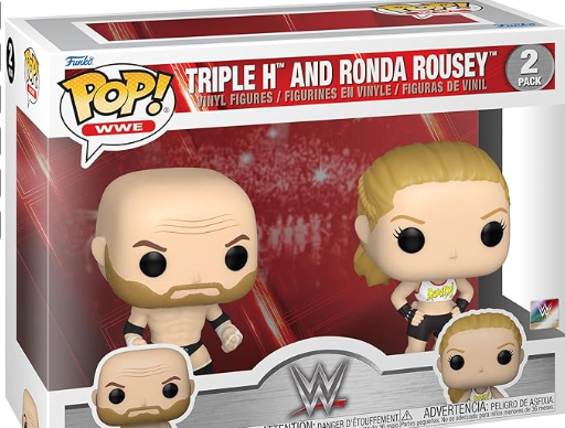 Funko Pop! WWE: Rousey and Triple H & Rousey H