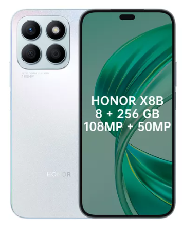 Honor X8b Dual SIM 256 GB plateado 8 GB RAM