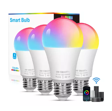 MERCADO LIBRE: Focos Led Inteligentes, Wifi, 4 piezas